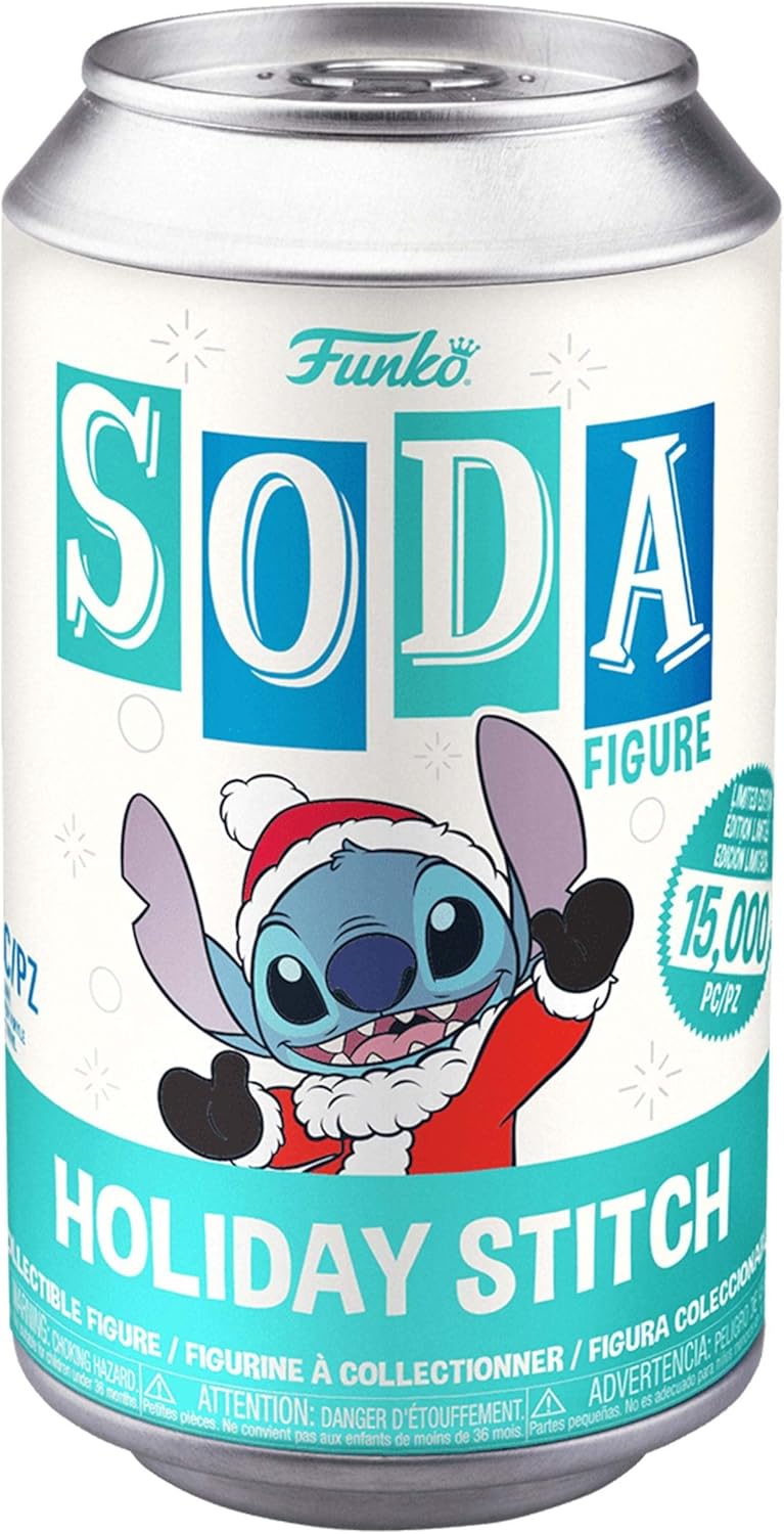 Holiday Stitch (Lilo & Stitch) Funko Vinyl Soda