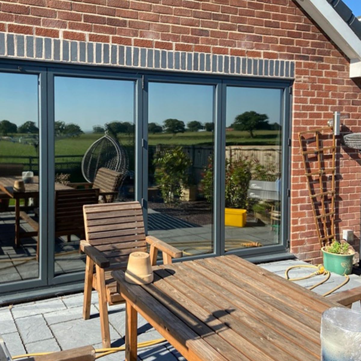 Private Window Film by The Metre - Electrostatic Anti-Glare Anti-UV Anti-Heat - H60 cm x L8 m