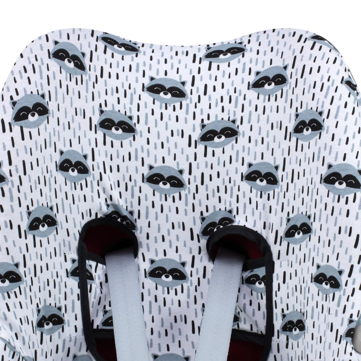 JYOKO Kids Funda de algodón para Silla de Coche Compatible con Maxi Cosi Pebble 360 Y FamilyFix 360 (Raccon)
