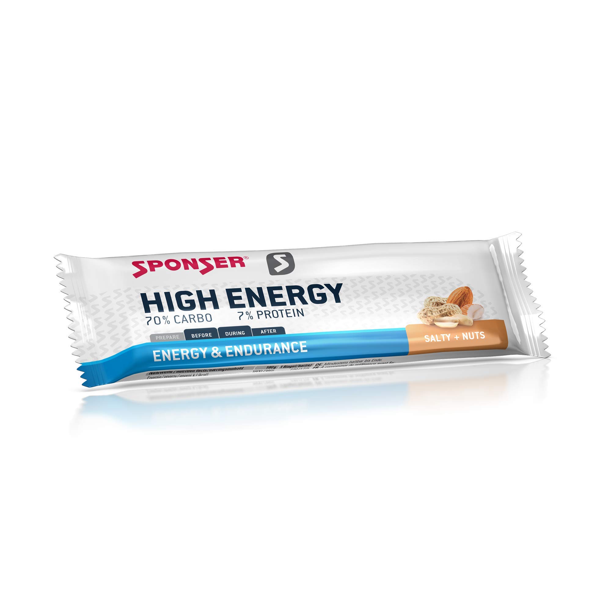SPONSER Energieriegel High Energy Bar Salty Nuts 45g