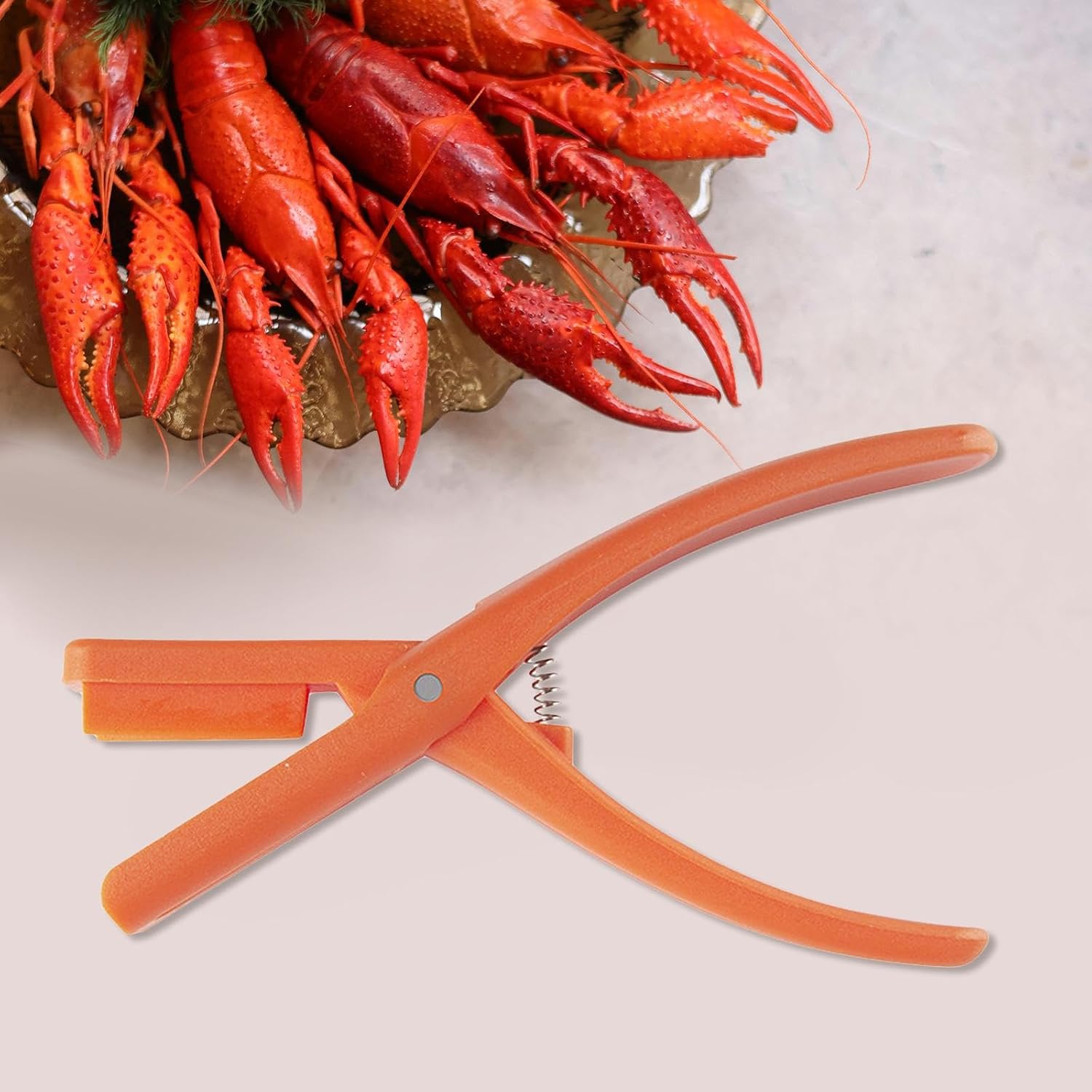 Removal Tool for Seafood Enthusiasts, Orange