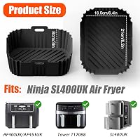 Dreaku Ninja légfryer szilikon forma készlet XL SL400EU AF400EU AF300EU 2