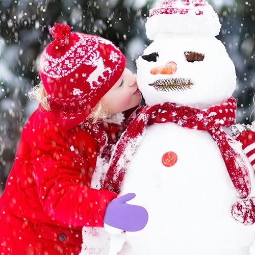 Miniatura 5 de ONESING 5 pares de guantes negros para bebés guantes cálidos para recién nacidos guantes de invierno para bebés y niñas