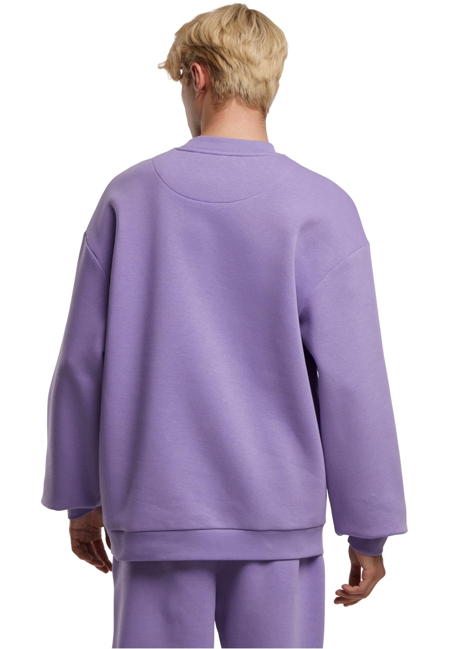 Urban Classics Fluffy Crewneck Uomo Felpa Nero Regular