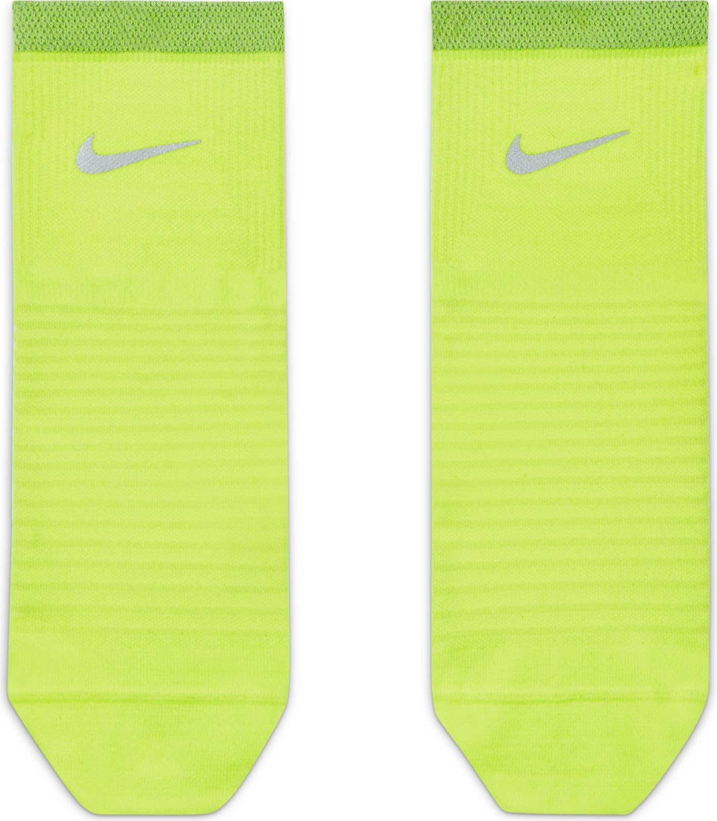 Nike Spark Lightweight Ankle Running Socks, SZ 10.5, Green