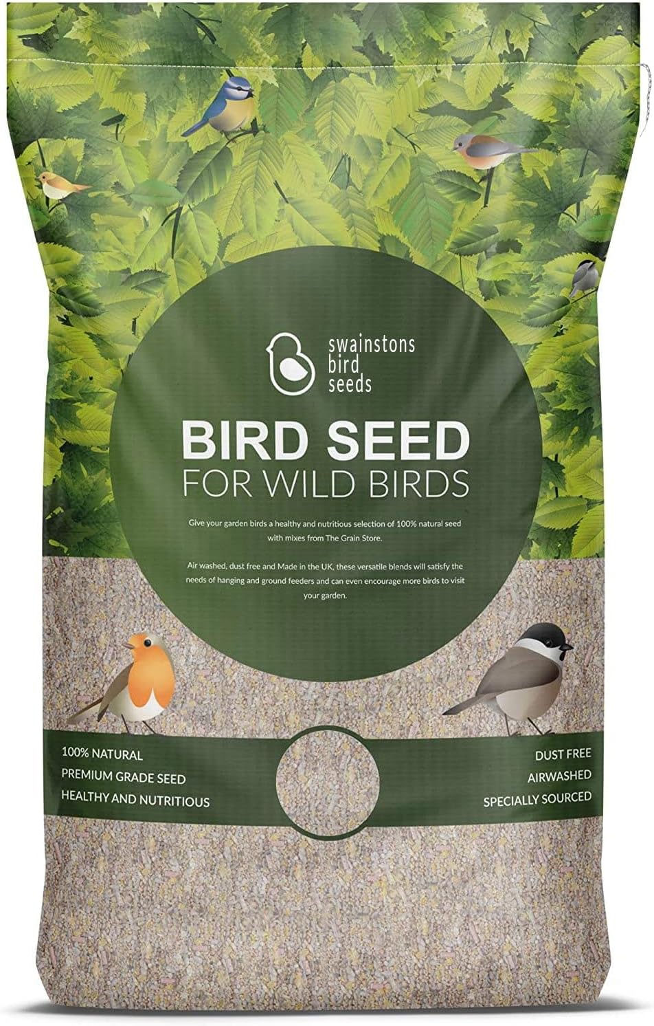 Swainston’s Wheat Free High Energy Wild Bird Food No Mess Bird Seed