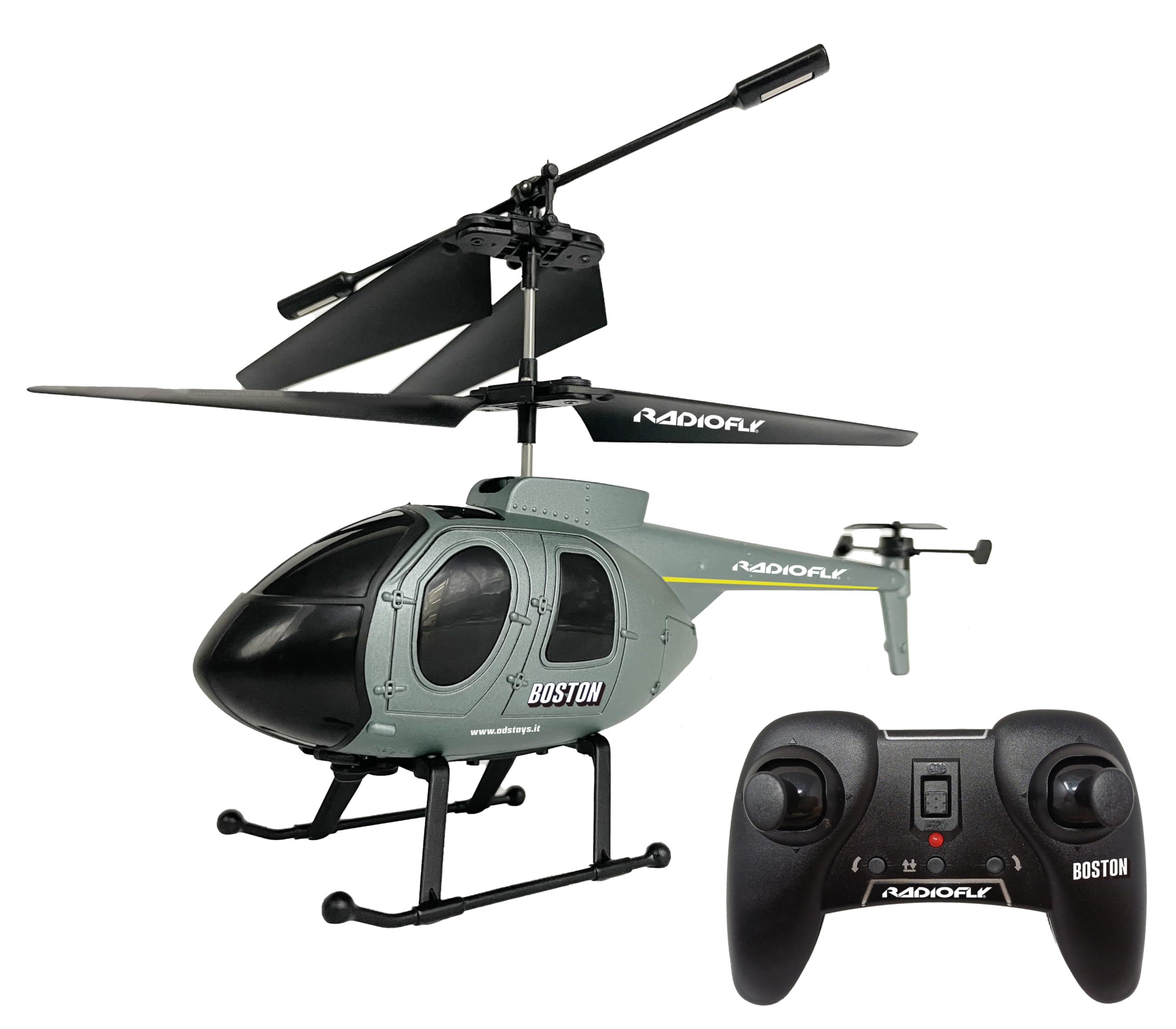 Radiofly Boston Helikopter RC 2,4 Ghz cm 22, 6 funkcji, stoper, wspomagany start/lądowanie, CZAS LOTU 10 MINUT