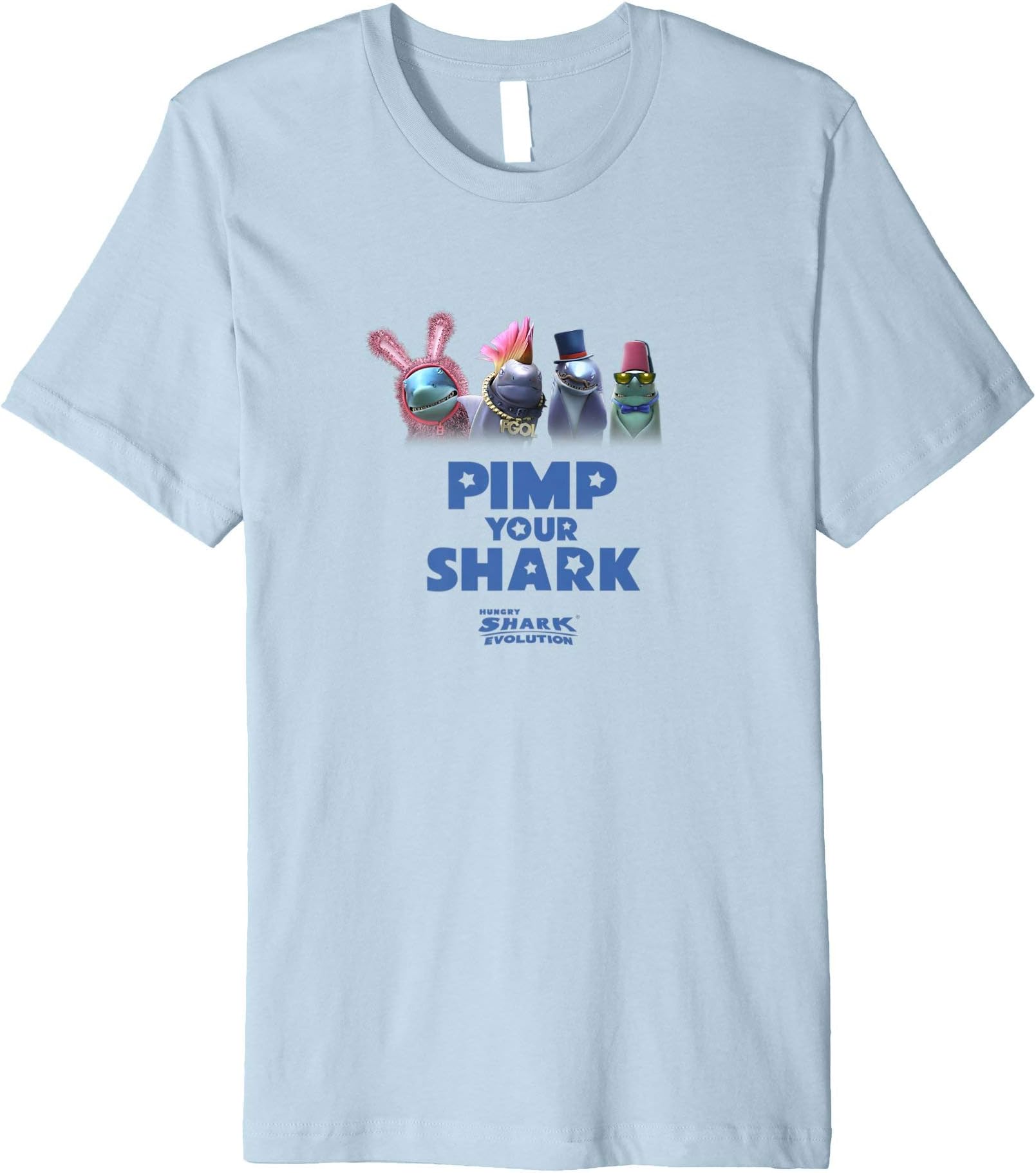 Pimp Your Shark T-Shirt Light