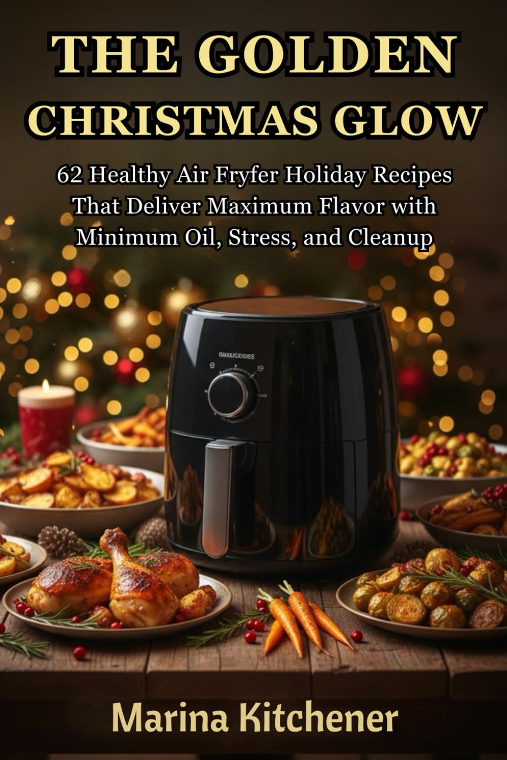 THE GOLDEN CHRISTMAS GLOW: 62 Healthy Air Fryer Holiday Recipes That Deliver Maximum Flavor with Minimum Oil, Stress, and Cleanup (The Metabolic Kitchen Series)