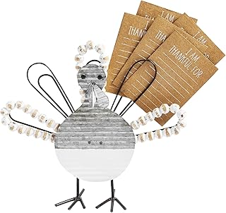 Mud Pie Thanksgiving I am Thankful Writing Set, Turkey 8 1/2