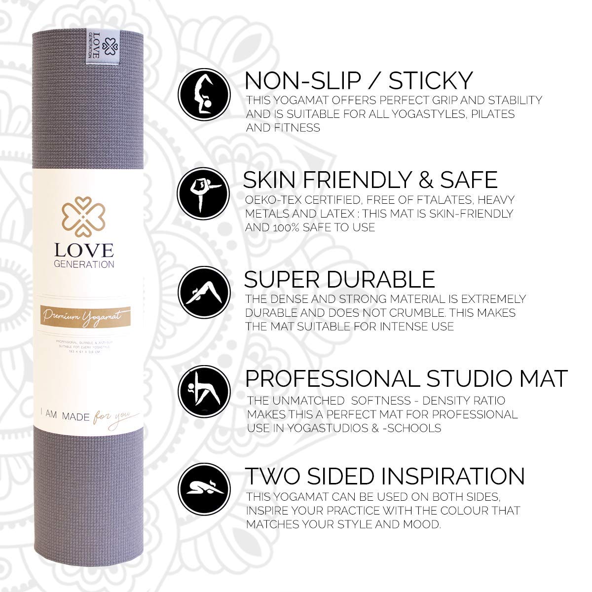 Love Generation - Premium Yoga Matte