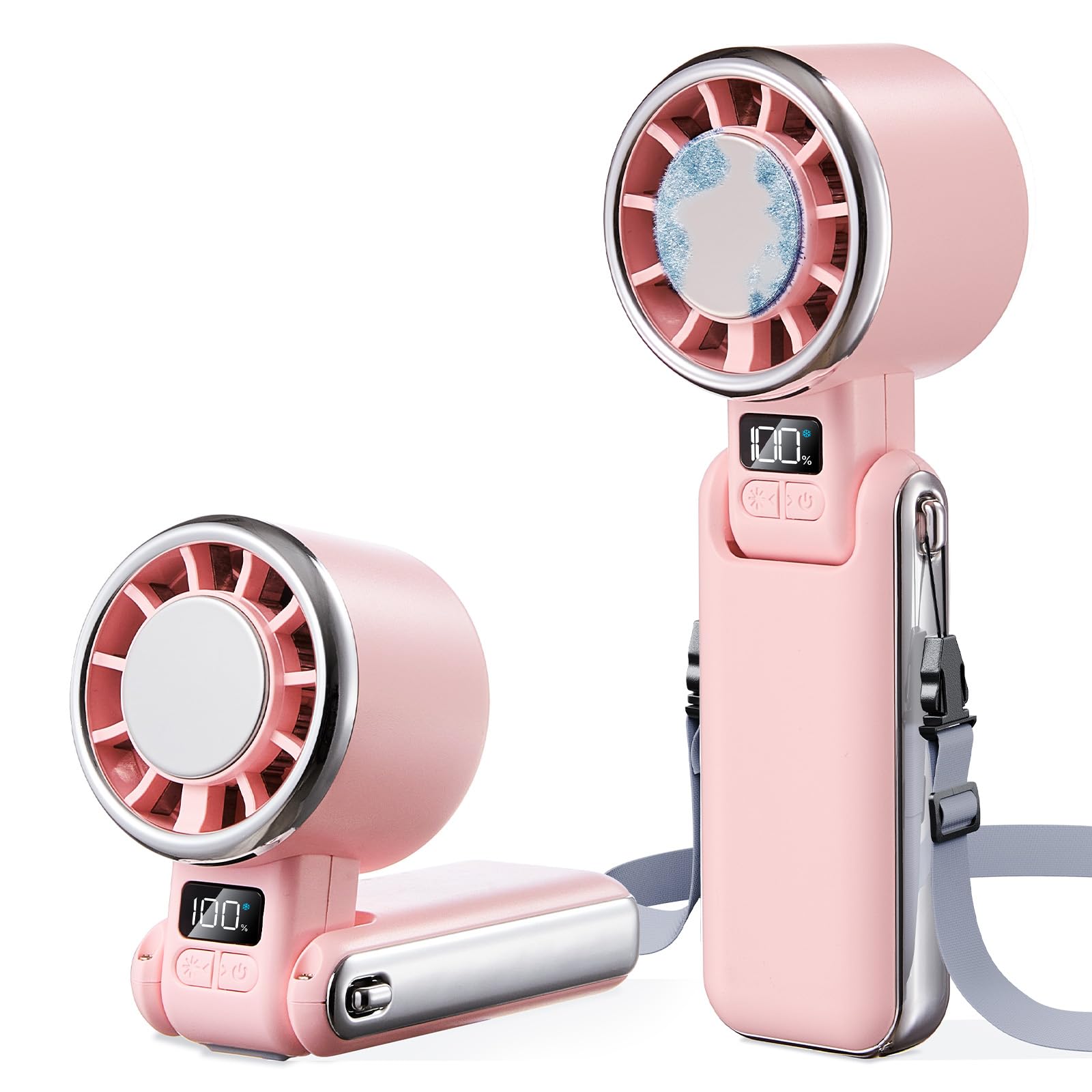 Ventilateur turbo personnel haute vitesse portatif SHEWIND rechargeable de 13 heures