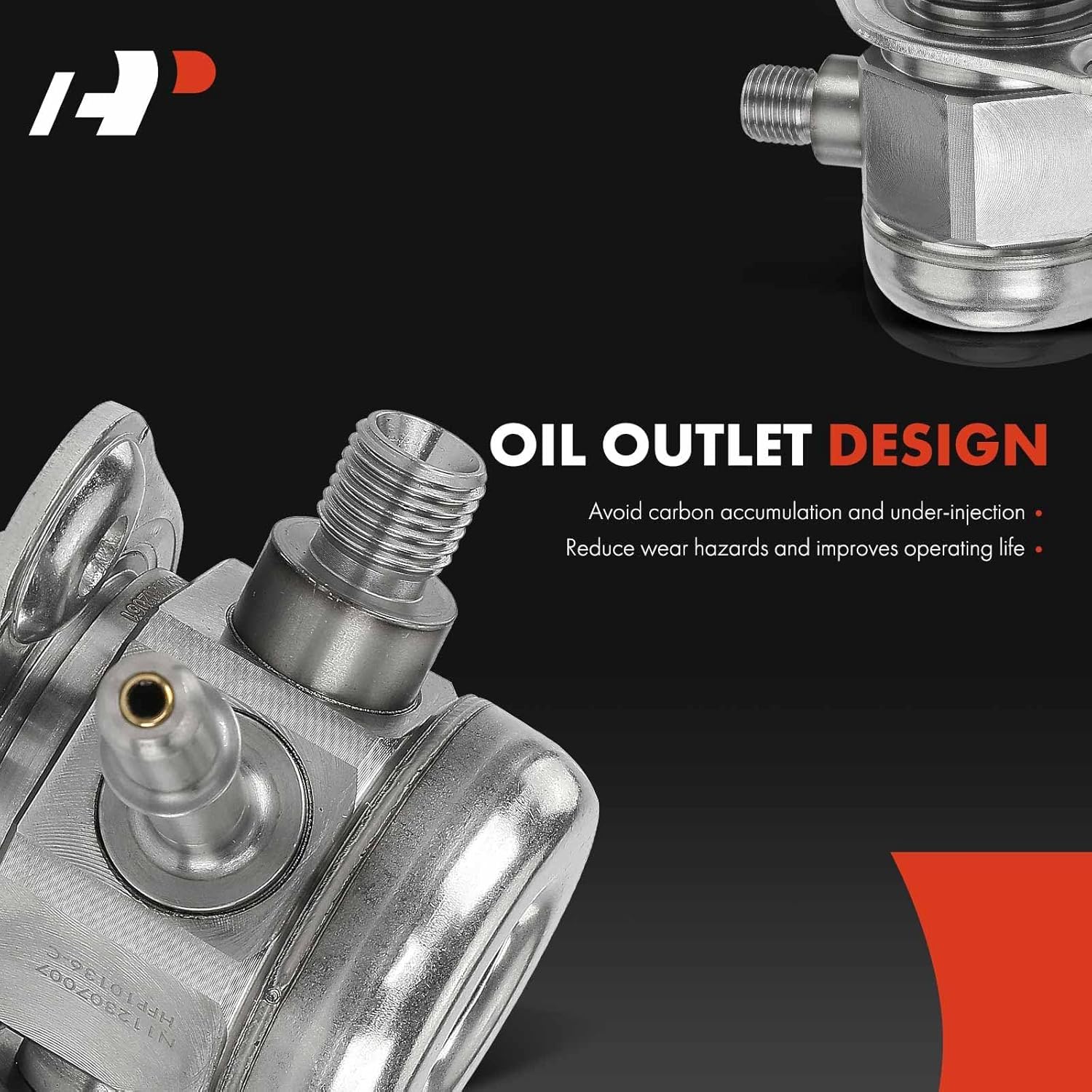 A-Premium High Pressure Fuel Pump with Gasket & Bolts Compatible with Buick Cascada 2016 2017 2018 2019 1.6L, Replace# 3006251525