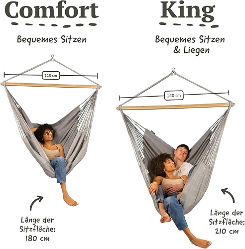 Vista 158 de LA SIESTA Domingo - Silla colgante para exteriores resistente a la intemperie Toucan