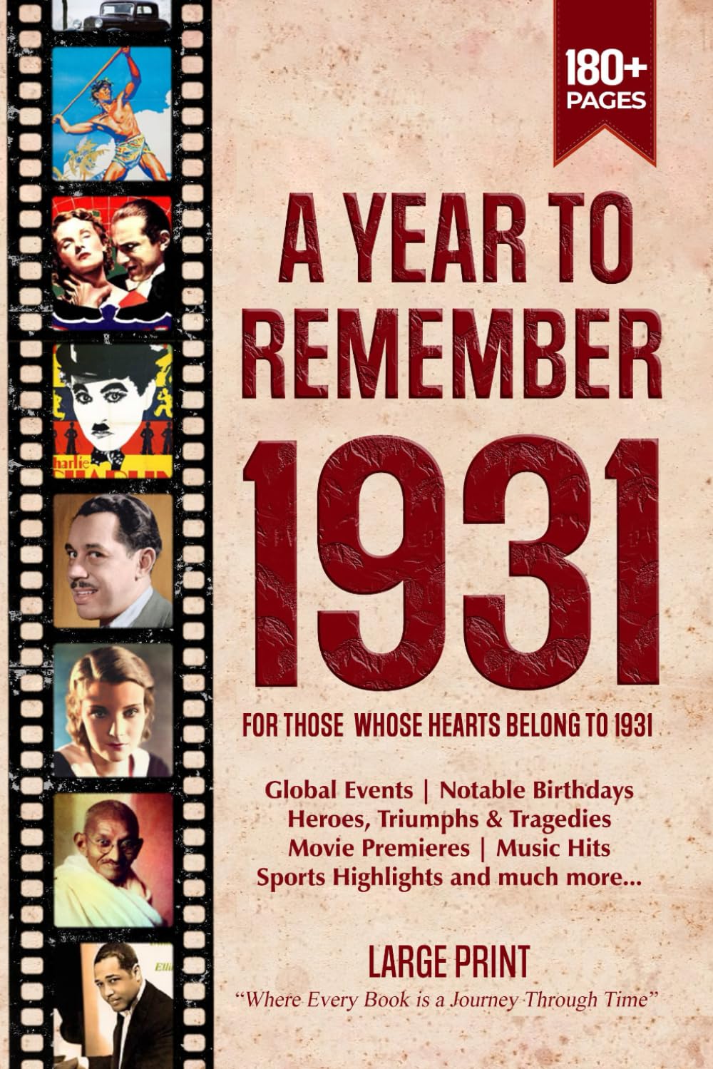 A Year To Remember 1931 History Book: A Nostalgic Tribute for the Radio Babies with Heartfelt Memories of 1931 – An Ideal Gift for Birthdays, Anniversaries, and Special Occasions