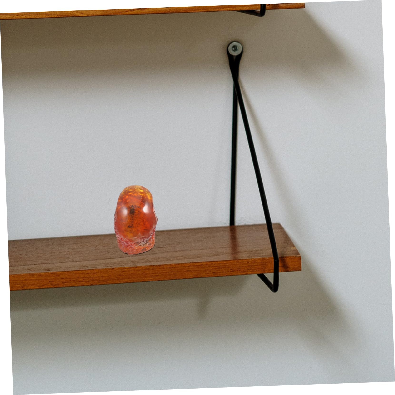 TOPPERFUN Sect Stone Decor Resin of Fossilized Scorpion Unique Home Ornament for