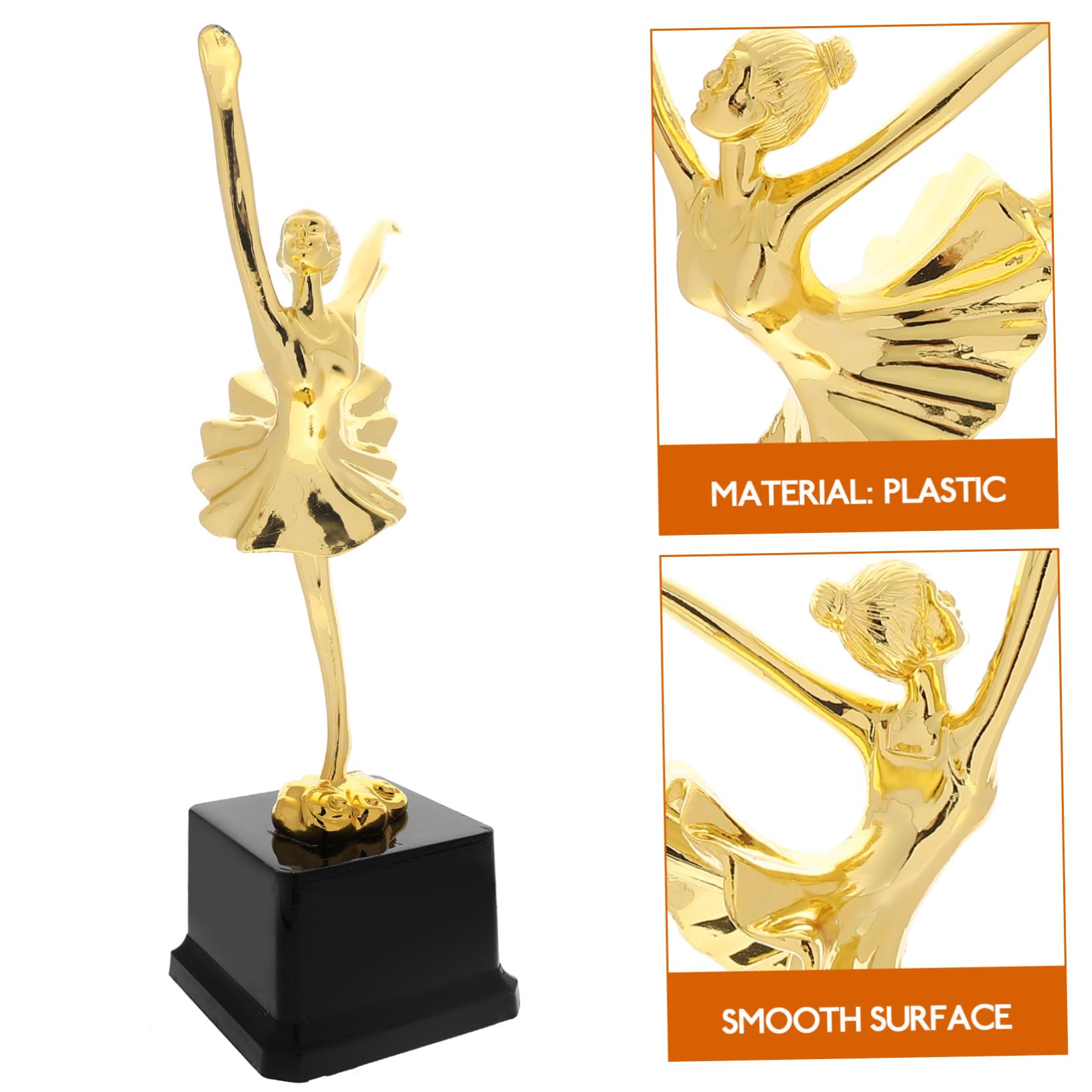 Trofea dla zwycięzców konkursu tanecznego