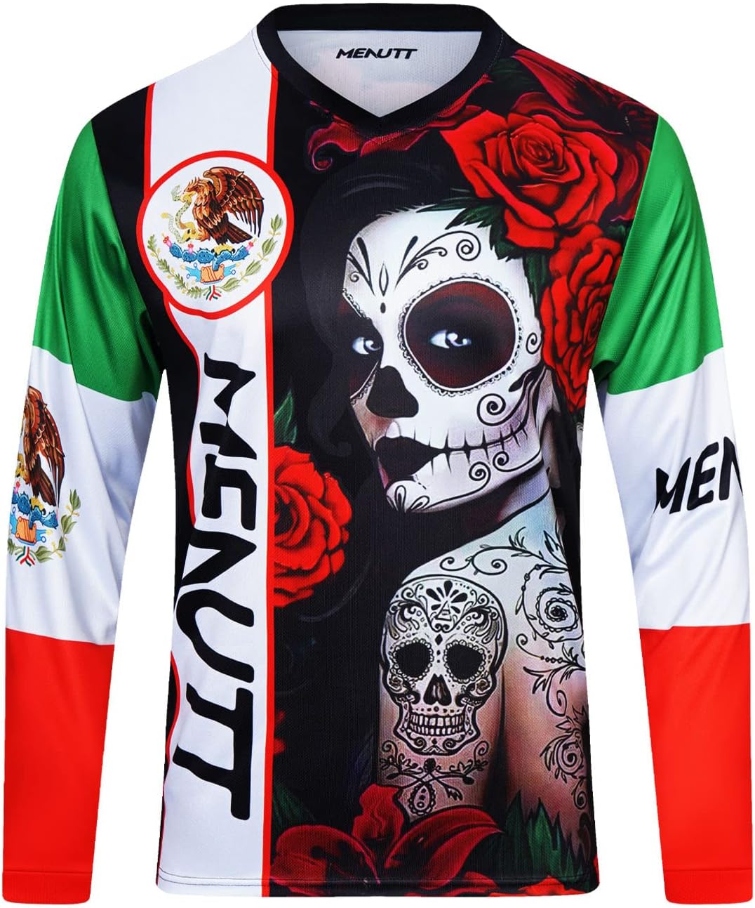 Men's Mountain Bike Jersey Long Sleeve MTB Off-Road Mexico Jersey Downhill&Motocross Shirts - Image 2