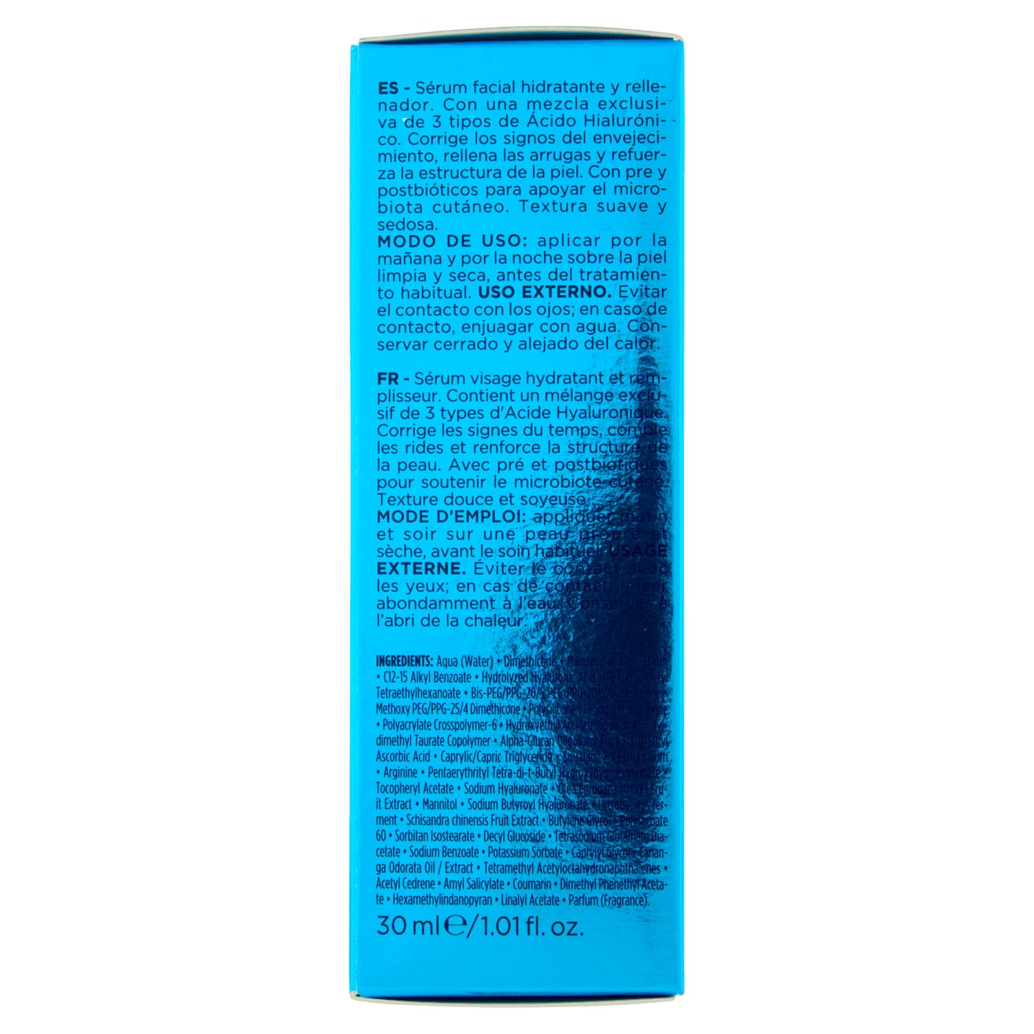 Rilastil Multirepair HA Gesichtsserum Hyaluronic Acid, feuchtigkeitsspendend, aufpolsternd und Anti-Falten, mit Hyaluron- säure, Pre- und Postbiotika, 30ml