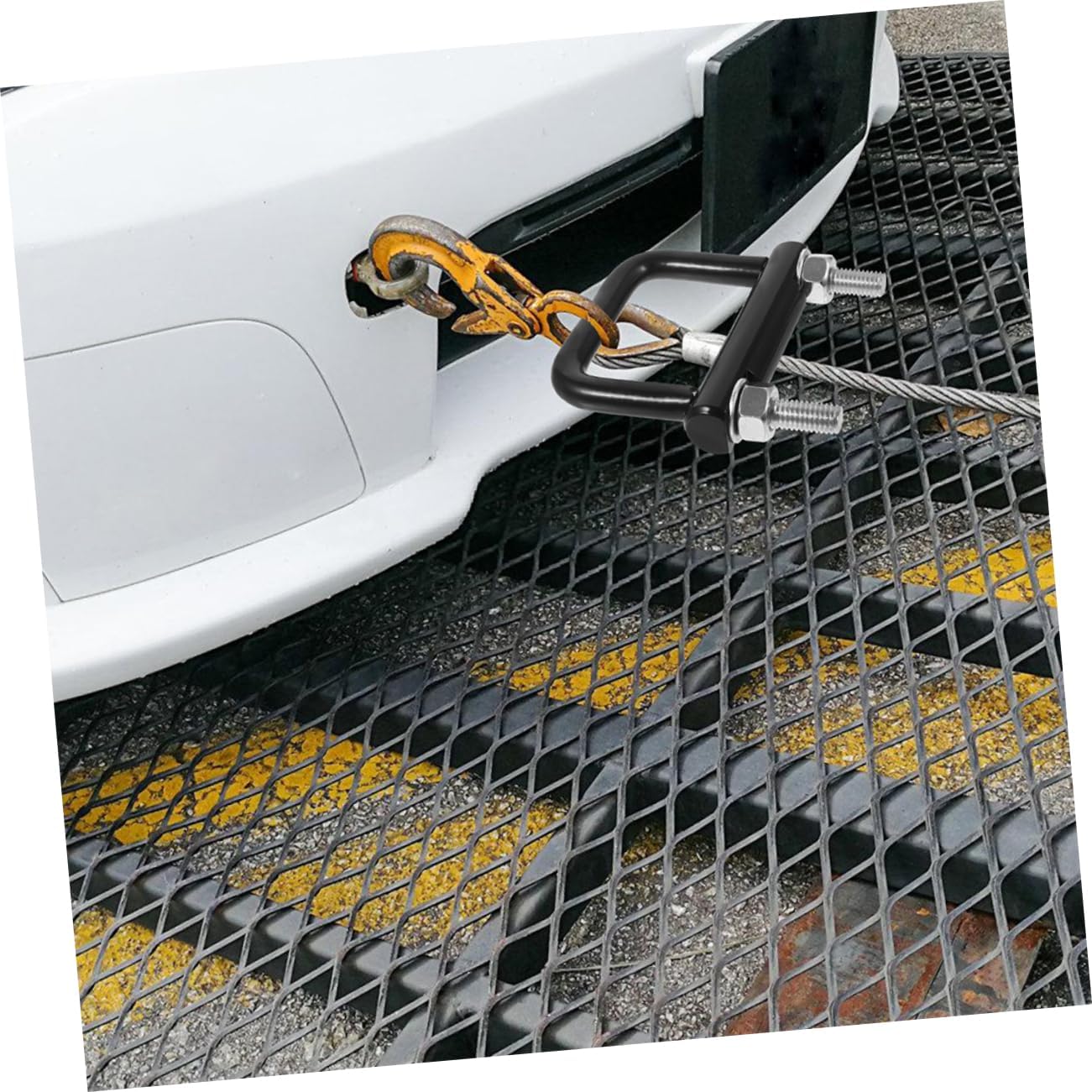 2pcs Heavy Duty Metal Trailer Hitch Clamp Rattle Stabilizer for American Trailers