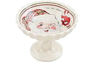 Festive Christmas Santa Candy Dish