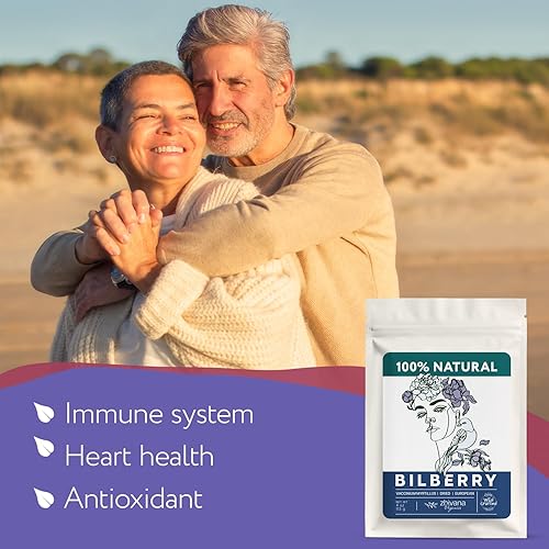 Miniatura 77 de Zhivana Organics - Té orgánico de bayas de espino blanco 16 onzas, para presión arterial alta, apoyo para la salud cardíaca y relajación