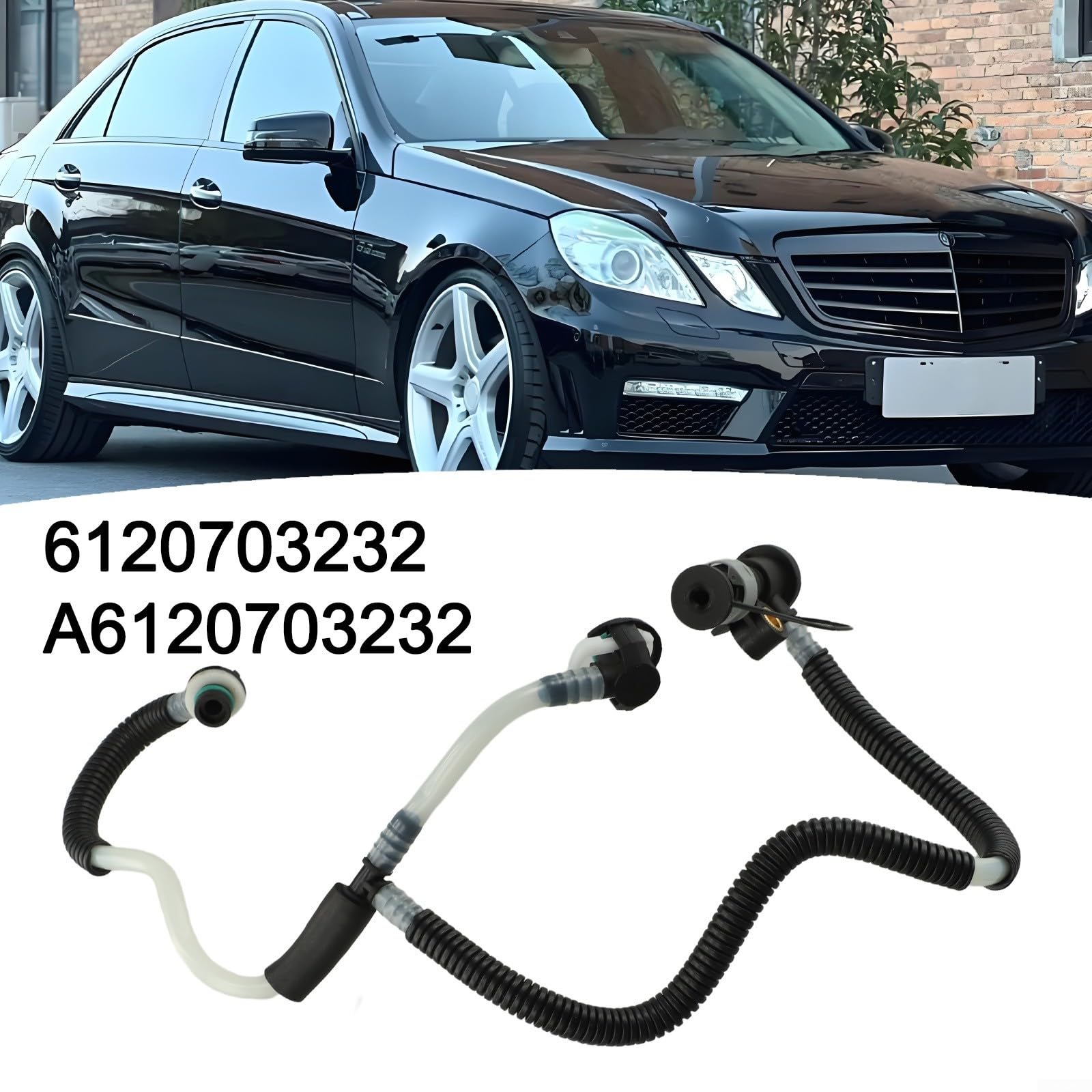 Tubo di ricambio per tubo di ritorno del carburante per Mercedes per auto diesel serie Benz W163 ML compatibile con OEM A6110707332 per motori CDI