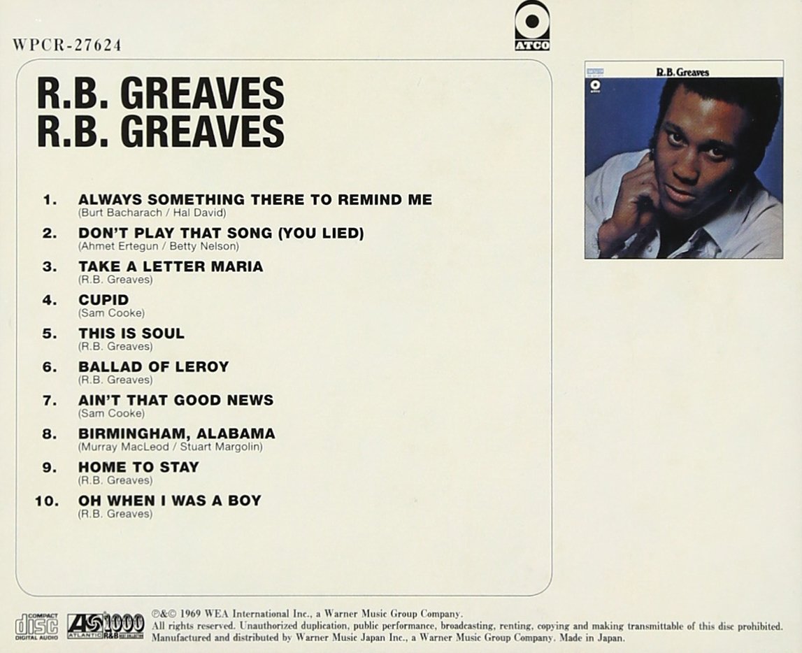 R.B. GREAVES