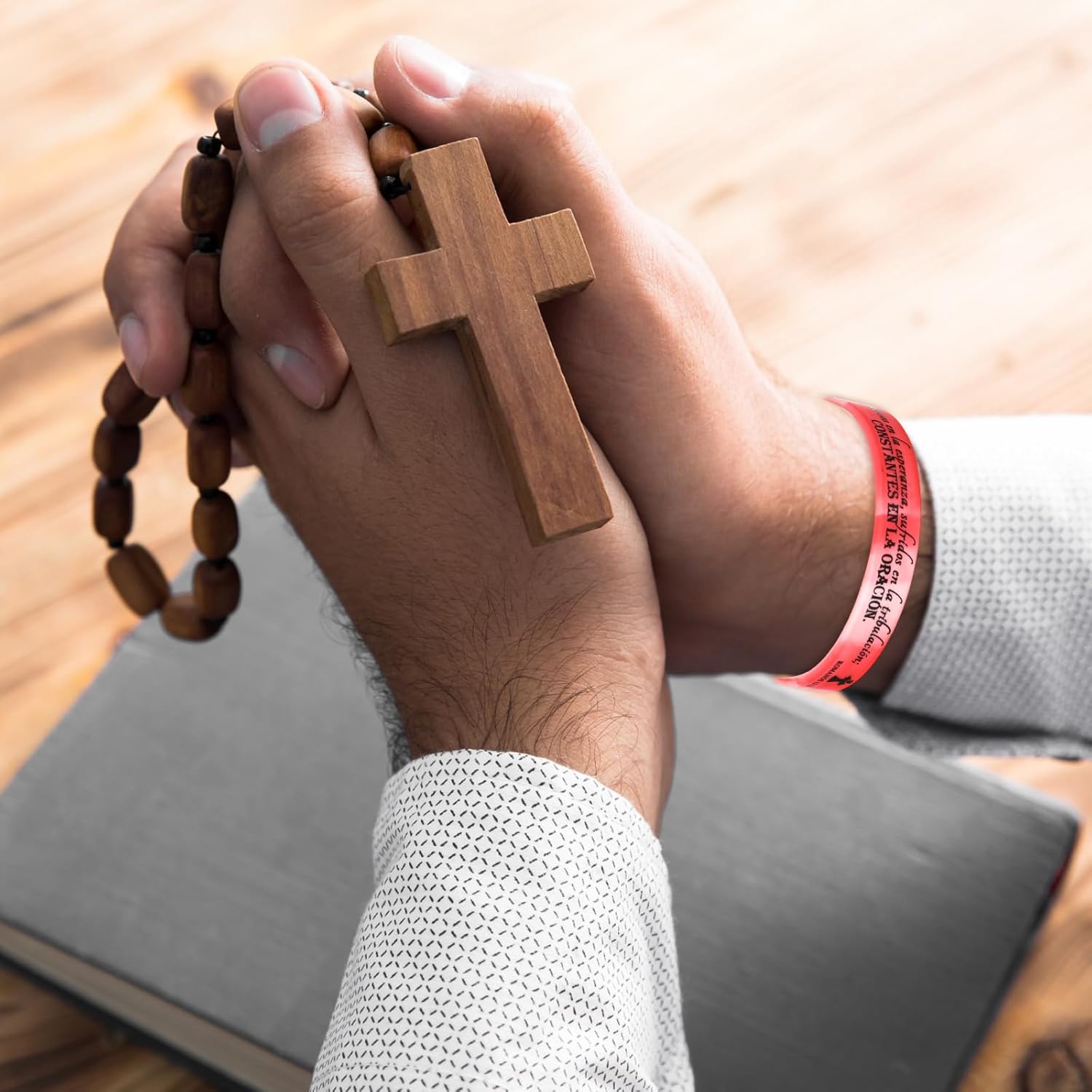 HyDren 120 Pcs Bible Verse Bracelets Inspirational Silicone Wristbands Colored Rubber Christian Scripture Bracelets Bulk Valentines Operation Gifts Church Favors for Women Men Gifts(Rainbow Gradient) - Image 5