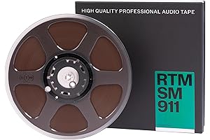 RTM Studio Master Recording SM 911 ¼ inch Reel to Reel Magnetic Tape