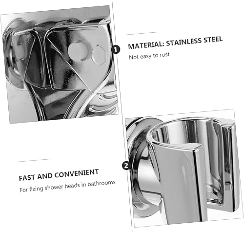 Miniatura 8 de Alipis Cabezal de ducha Mangueras de vacío Ducha de mano Cabezal de ducha extraíble Soporte de cabezal de ducha Soporte de cabezal de ducha