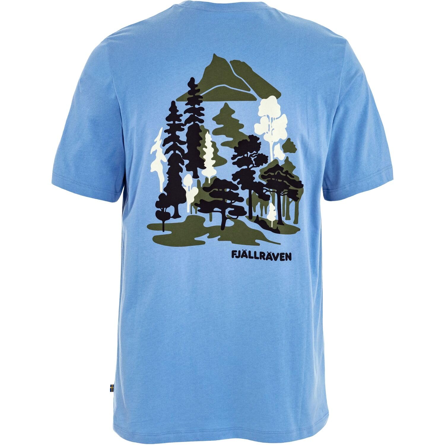 Fjällräven Męski T-shirt Swedish Forest, ultramaryna, M