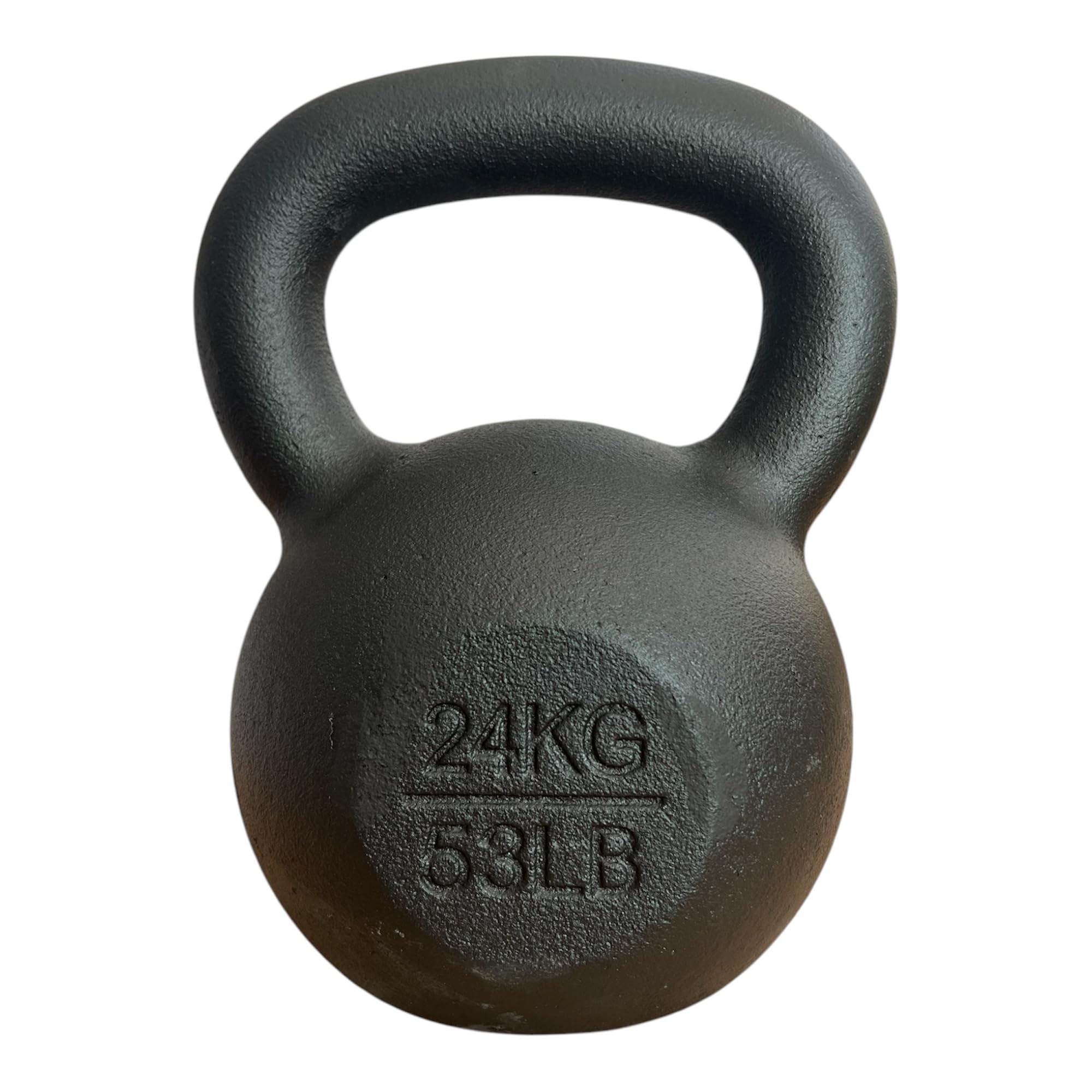 Chase Fitness Cast Iron Kettlebell for Strength and Cardio Home Gym Training 4kg - 40kg (24KG)