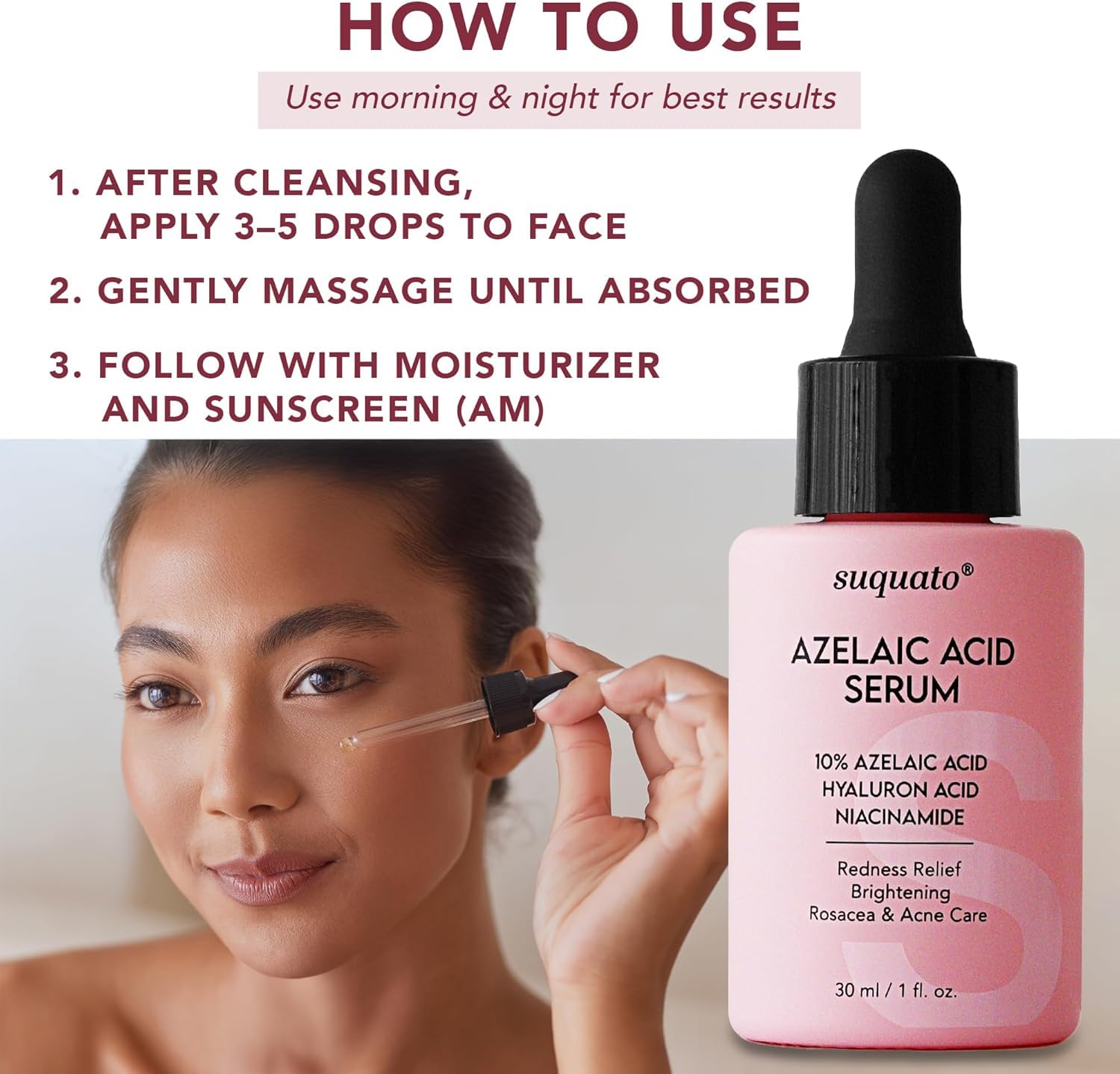 Azelaic Acid Facial Skincare Treatment