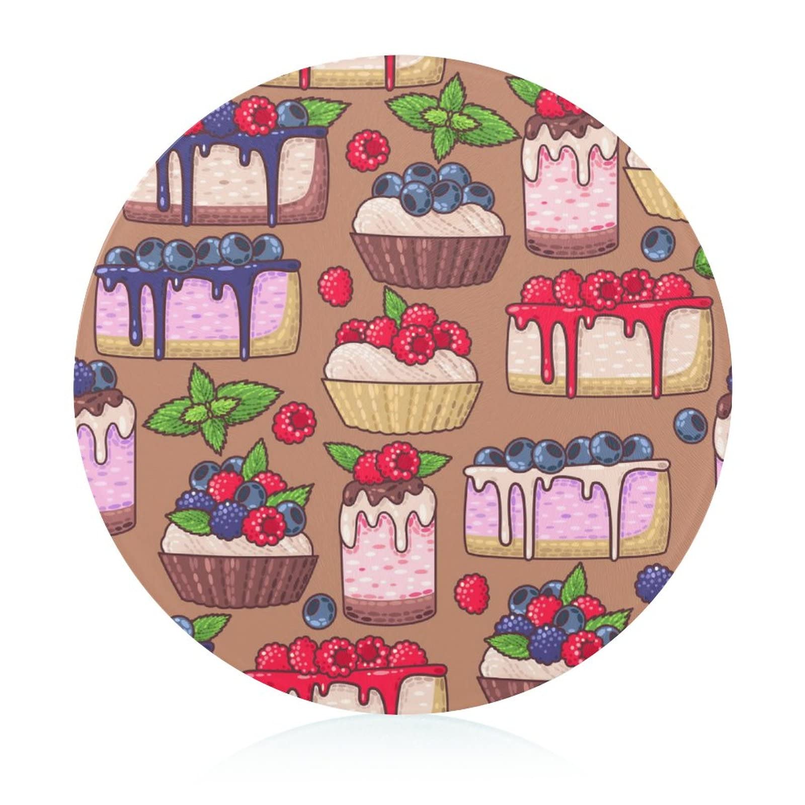 Planche de cuisine Fraise Myrtille idéale pour couper les fruits du petit-déjeuner