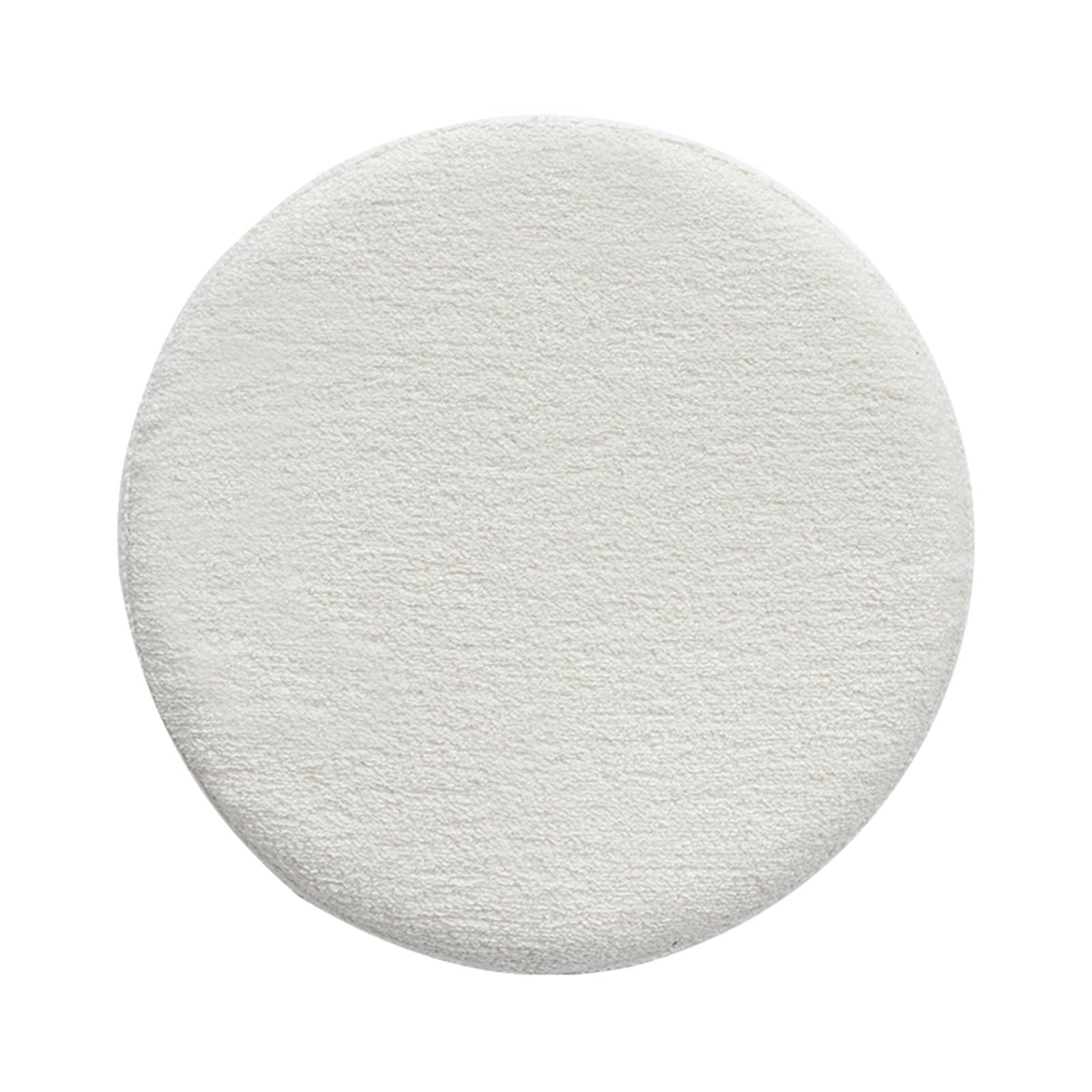 Coussin de chaise rond velours respirant galette de siège épaisse 4.5cm