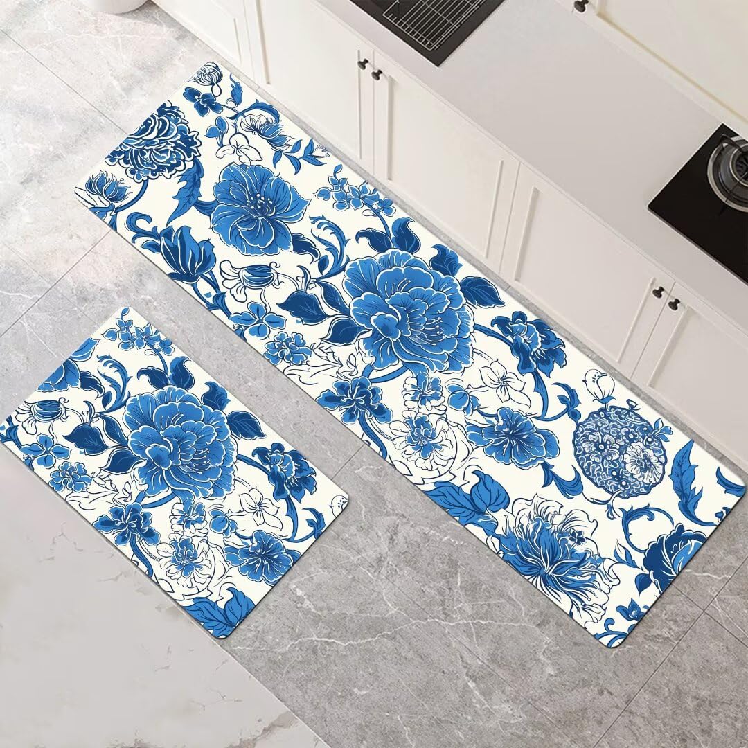 Tapis de cuisine antidérapants lavable pour éviter les glissades devant l'évier