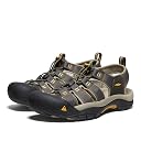 KEEN Men's Newport H2 Sandal, Raven/Aluminum, 12 M US gallery image