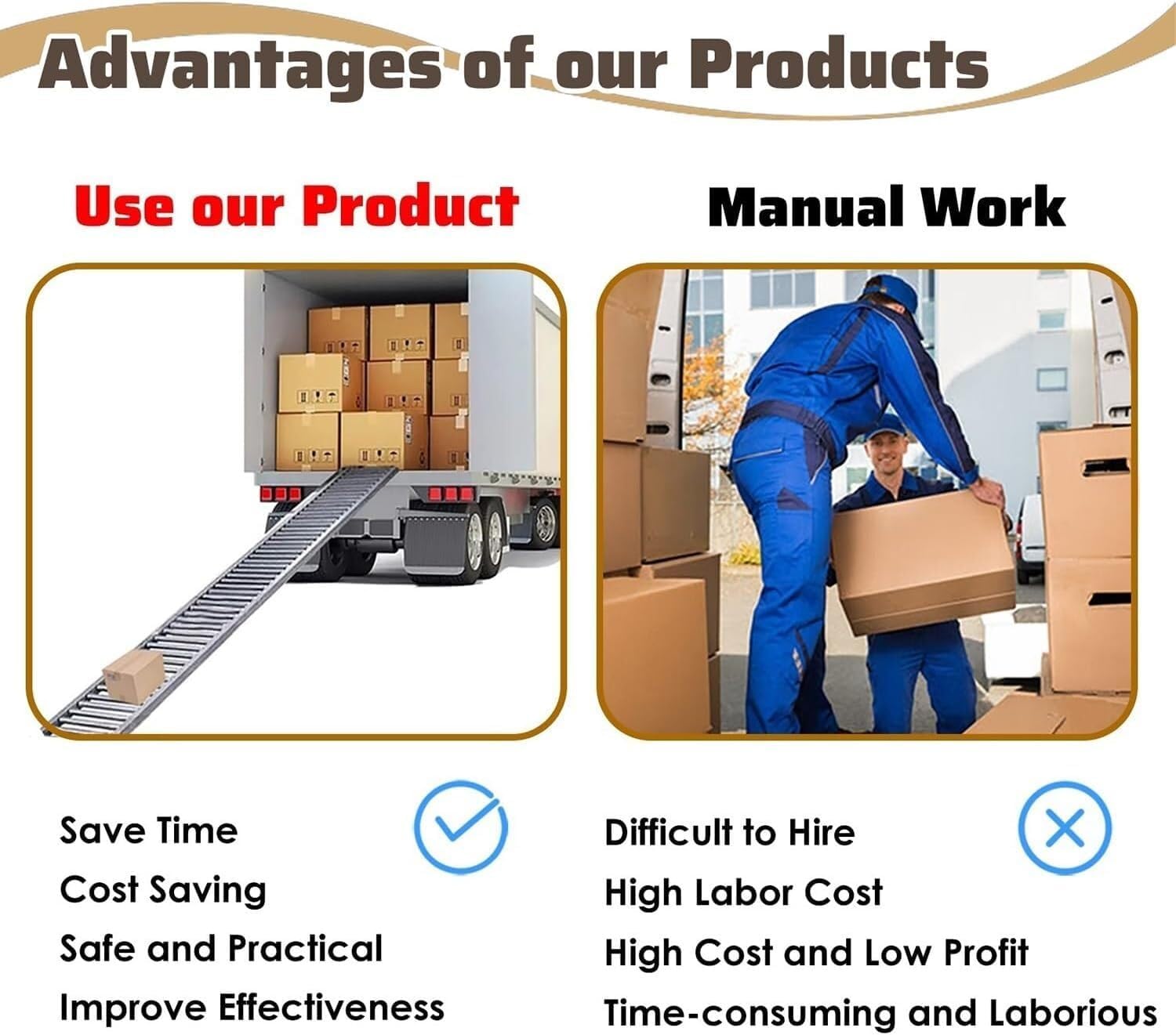 Replacement 50 Pack Splicable Conveyor Roller Replacement Part 50mm Diameter for Woodworking(450mm (17 3/4"))