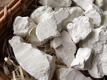 Kaolin Edible Clay Chunks (lump) Natural for Eating (Food), 4 oz (113 g)