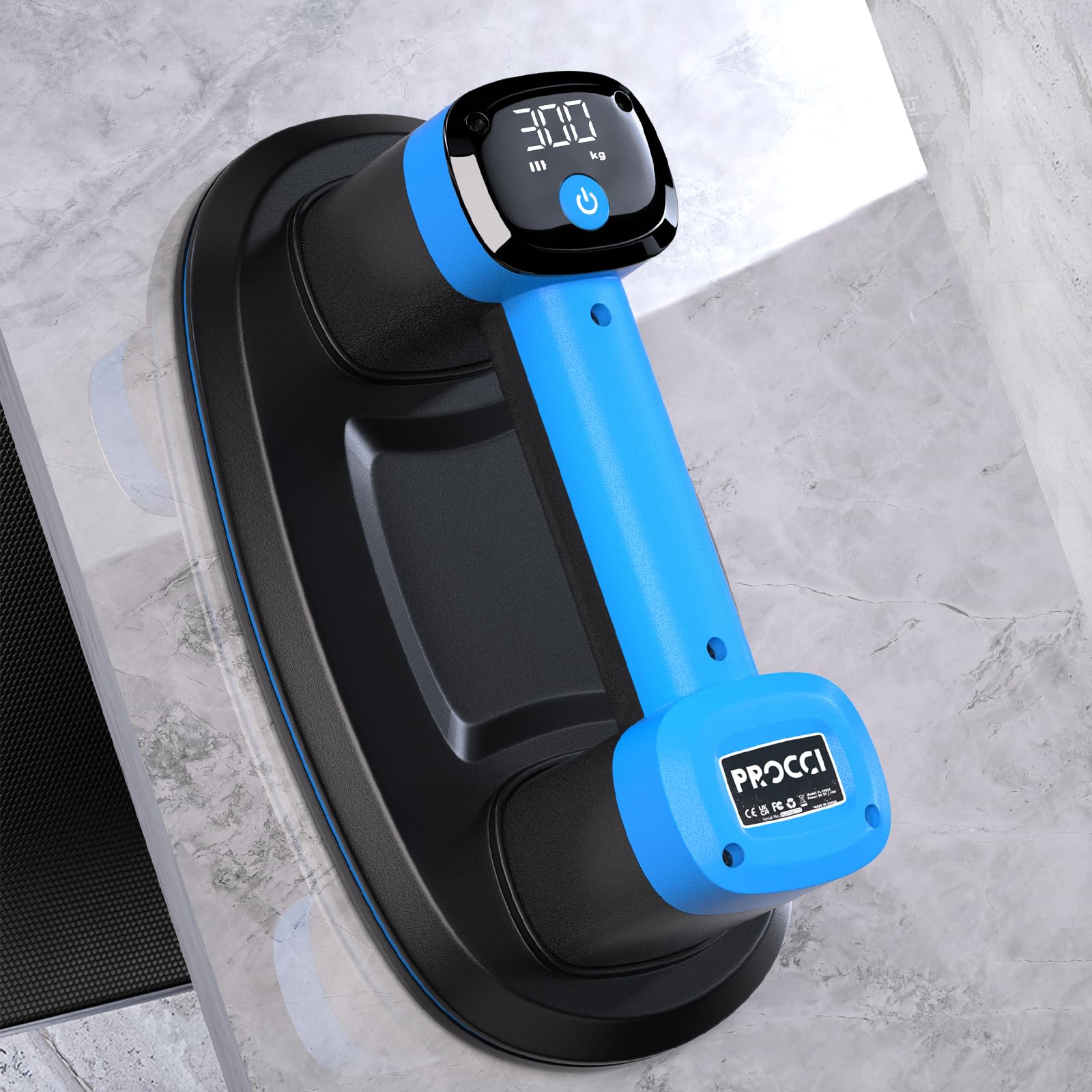 Grabo Pro Zware Draagbare Elektrische Vacuüm Zuignap Industrieel Glas Bewegend G