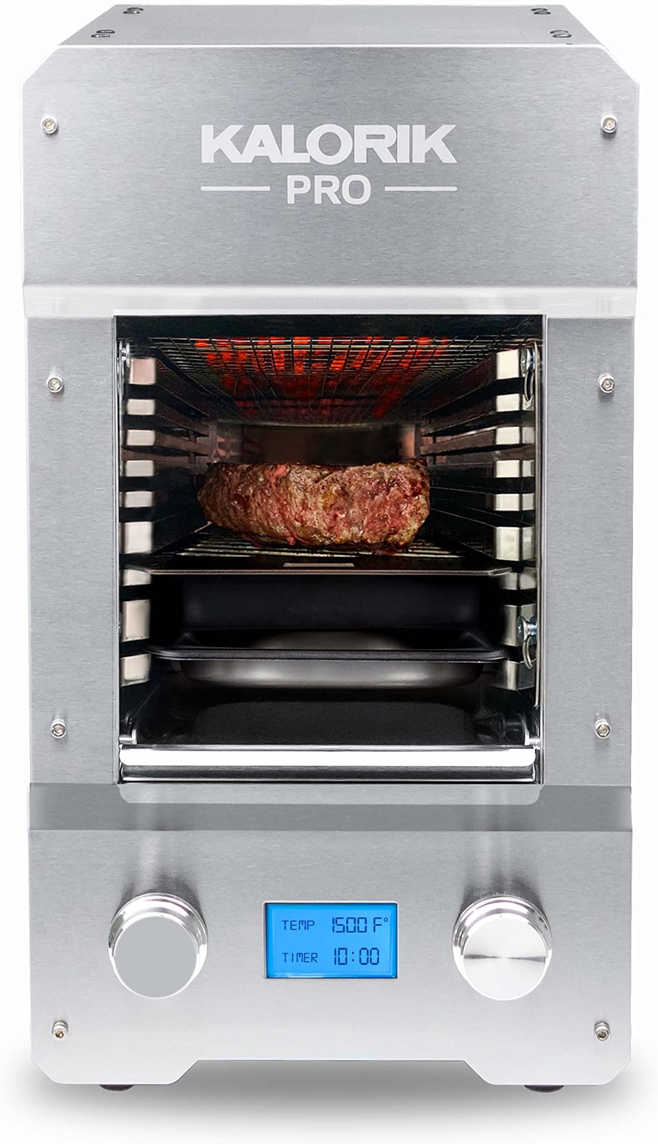 Amazon.com : The Beefer - 1,500 Degree Grill - 100% Stainless Steel ...