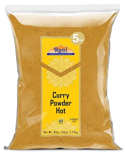 Miniatura 10 de Rani Curry en polvo caliente mezcla india auténtica de 11 especias 16 onzas 1 libra Tarro PET de 1601oz totalmente natural sin sal vegano sin