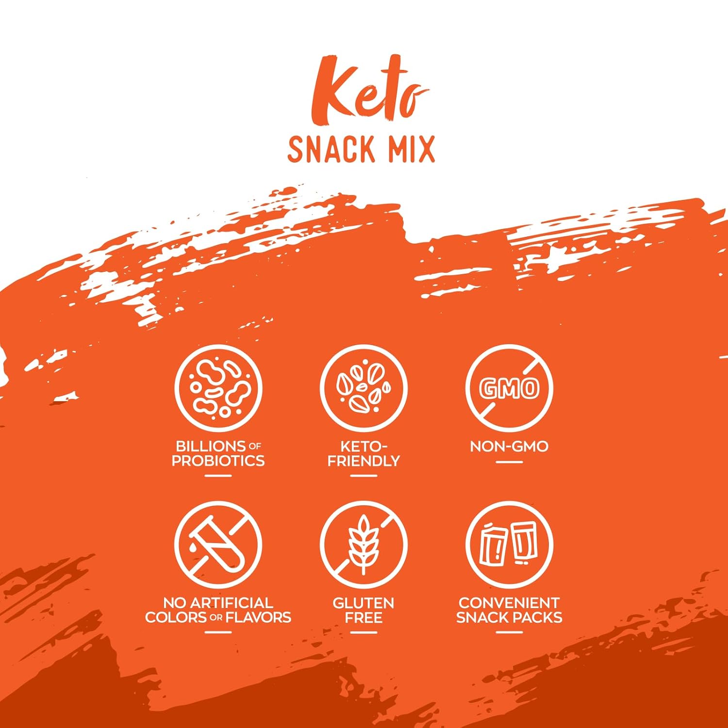 Nature’s Garden Keto Snack Mix – Probiotic Cheese Balls, Crunchy Keto Snack, Keto Snack Mix, All Natural, Low Carb, Heart Healthy Nuts – 24 Oz Bag (Pack of 1)