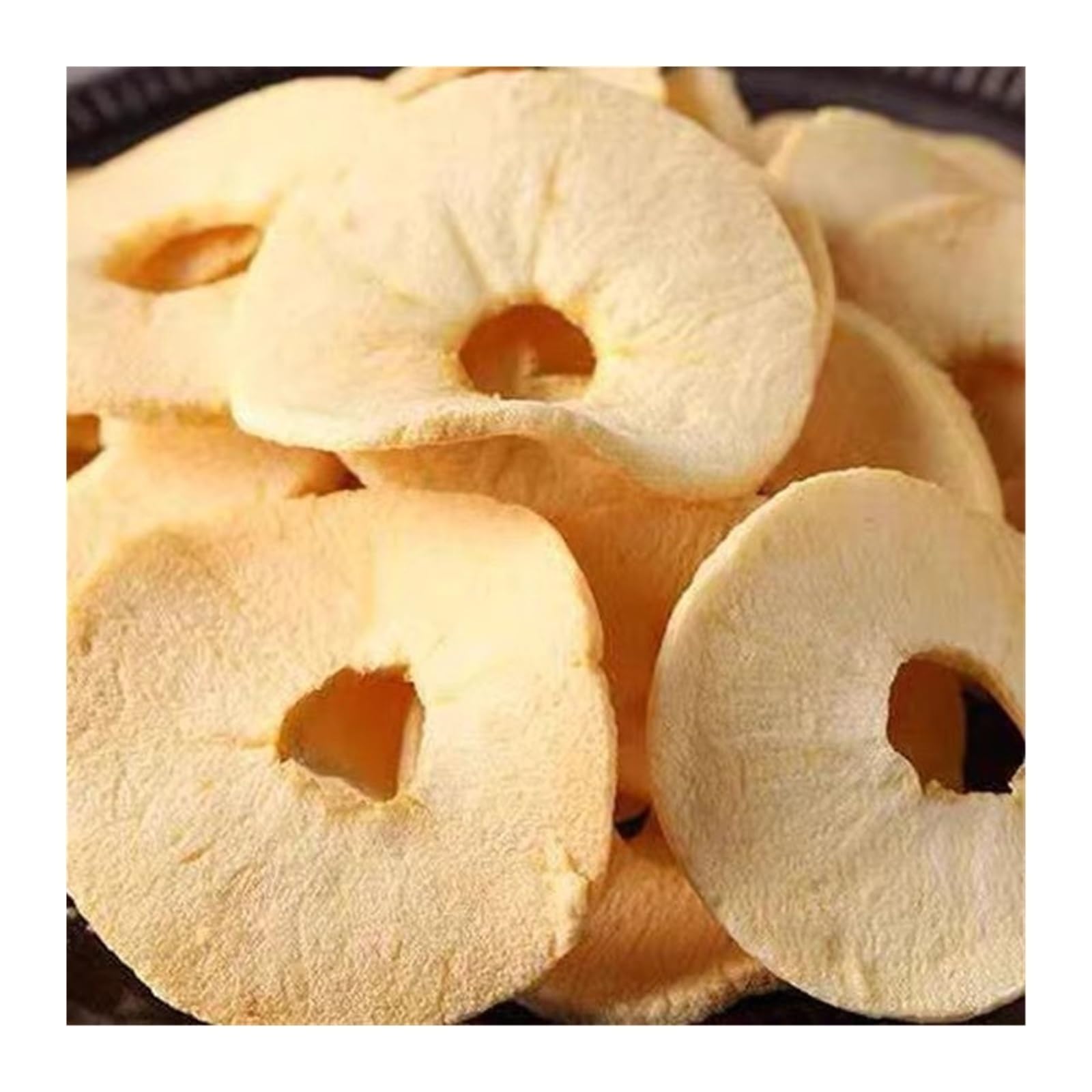 35 g de chips de manzana dulces y picantes con un delicioso sabor afrutado, una delicia que debes probar for la merienda(10pcs)