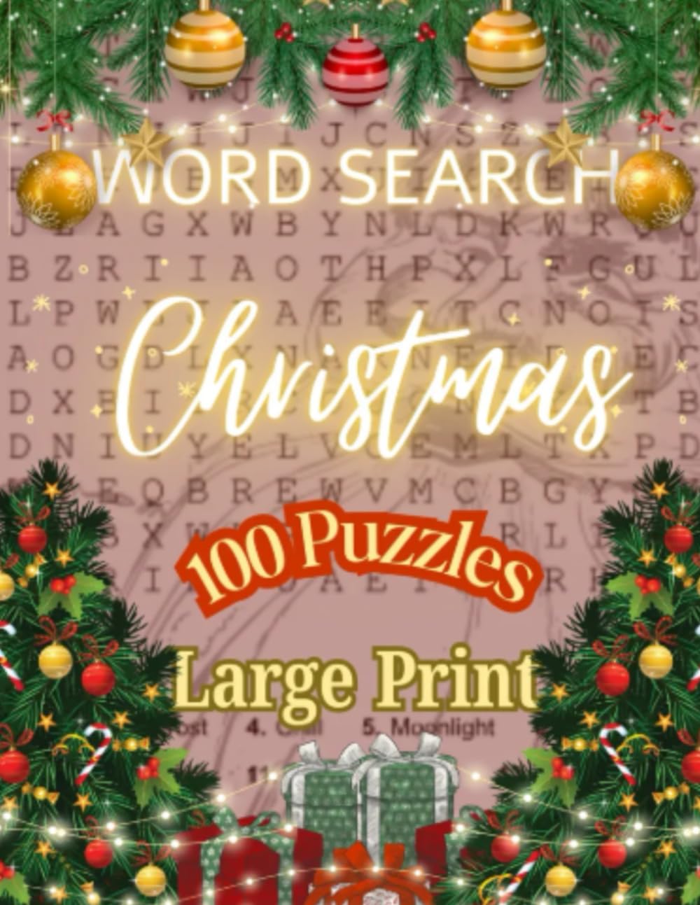 Christmas Word Search Puzzle Book: 100 Puzzles for Adults & Teens (1500 Holiday Words)