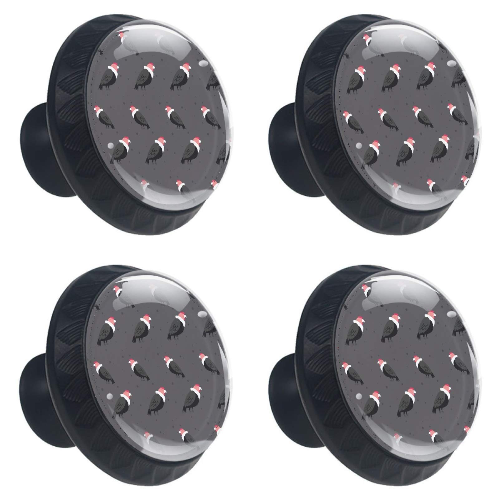 Boutons en verre meuble Condor 30 mm pour remplacer une poignée de tiroir cassée ou démodée