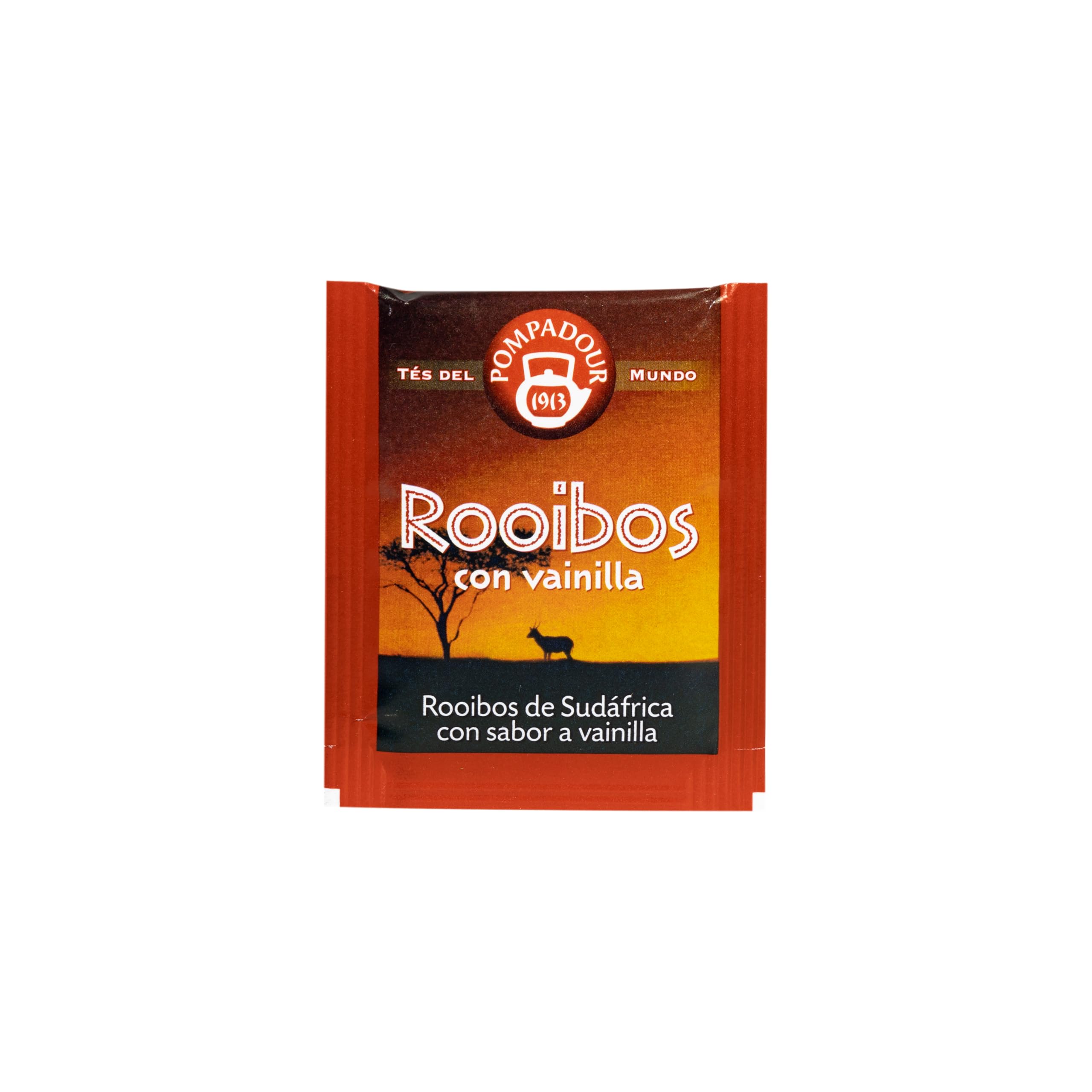 Pompadour Té del Mundo Rooibos Vainilla - 20 Bolsitas