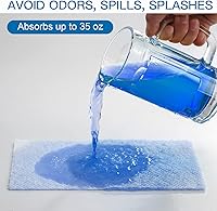 Vista 3 de ONEDONE Juego de sartenes de cama con 20 forros desechables y almohadillas súper absorbentes, sartén resistente para mujeres y hombres mayores