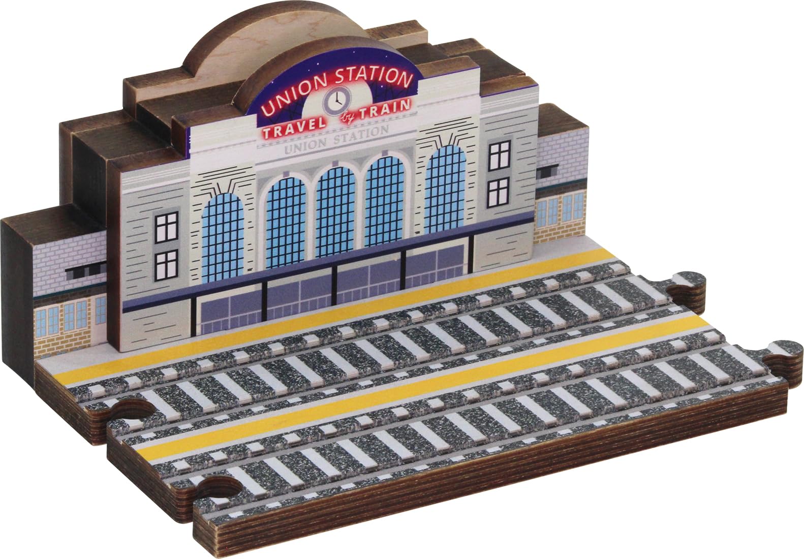 Wooden Train Track - Denver Union Station - Made in USA